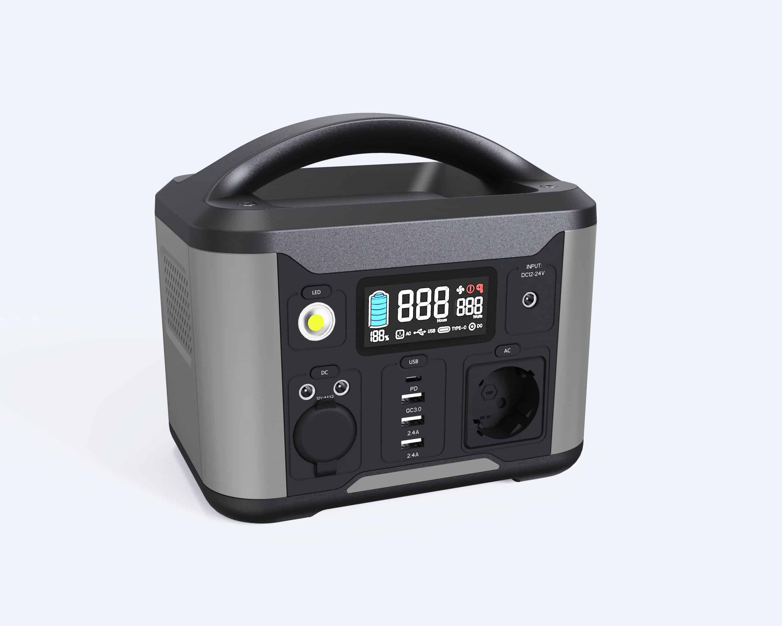 300W EU Standard Black&Gray proc