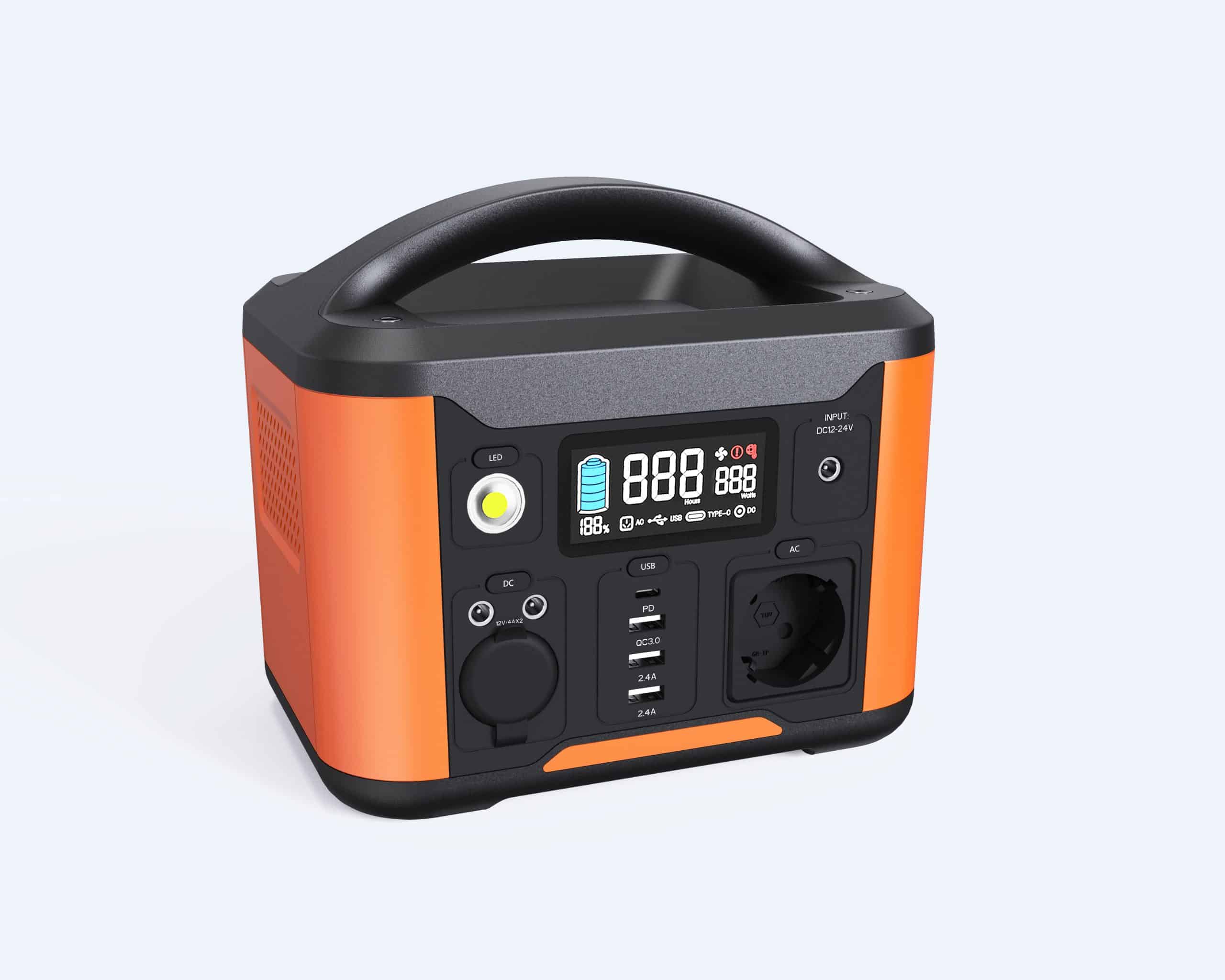 300W all in one machine EU Standard Black&Orange proc