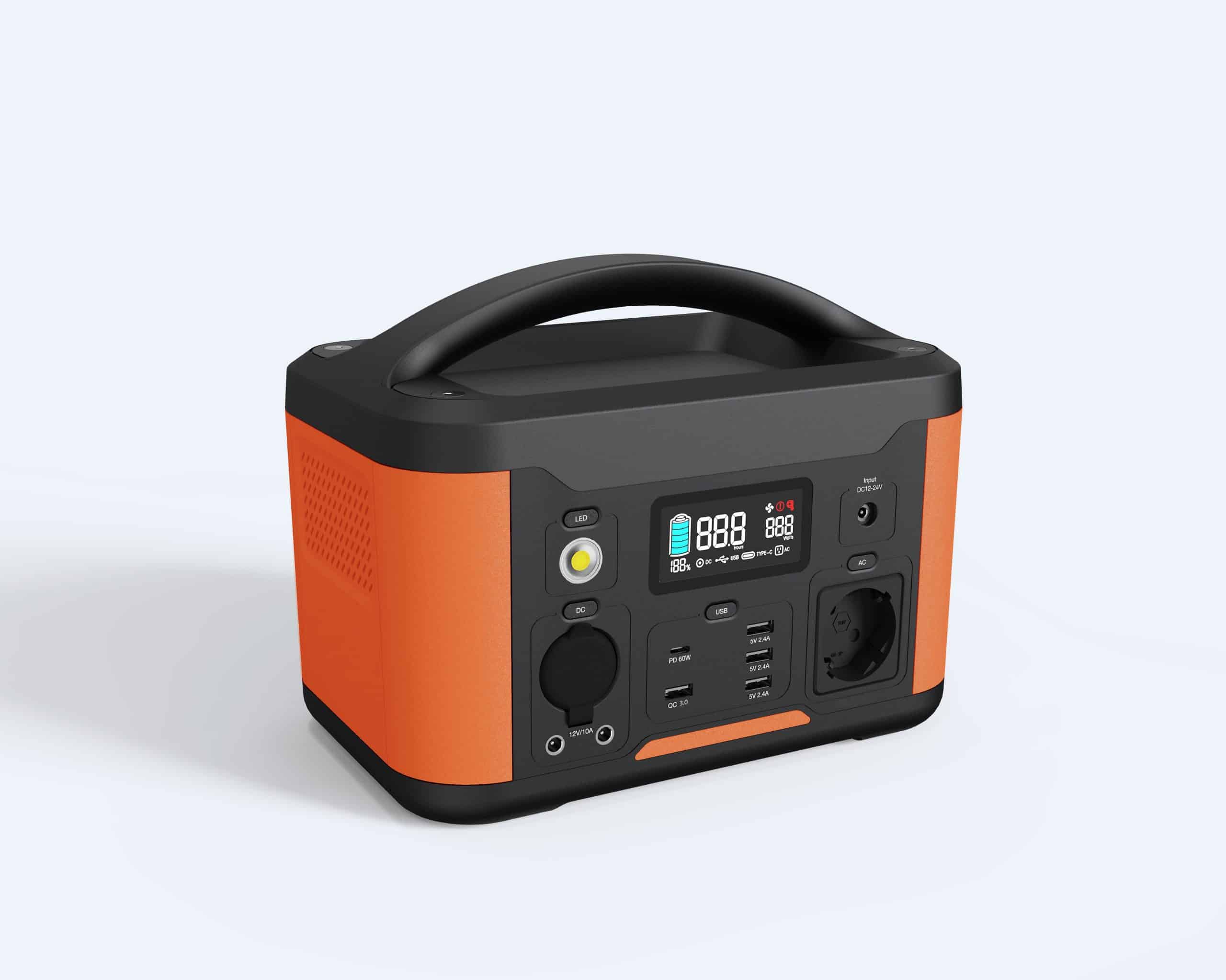 500Wall in one machine EU Standard Black&Orange proc